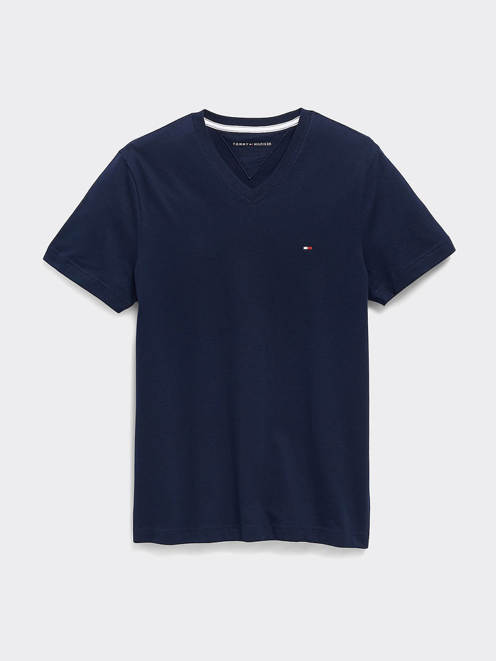 TOMMY HILFIGER ESSENTIAL V-NECK T-SHIRT - Naughty Panda Outlet