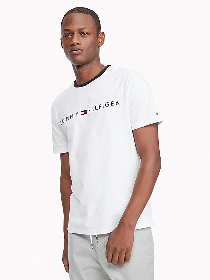 TOMMY HILFIGER ESSENTIAL LOGO T-SHIRT - Naughty Panda Outlet