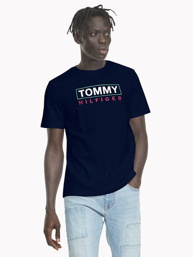 TOMMY HILFIGER ESSENTIAL COLOR LOGO T-SHIRT - Naughty Panda Outlet