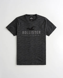 Hollister Applique Logo Graphic Tee - Naughty Panda Outlet