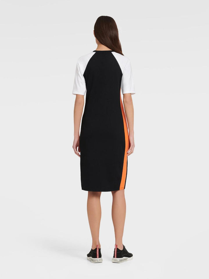 DKNY BODY-CON COLORBLOCK DRESS - Naughty Panda Outlet