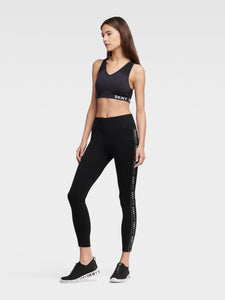 DKNY HIGH-WAISTED LOGO LEGGING - Naughty Panda Outlet