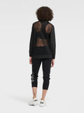 DKNY BOMBER JACKET WITH SPACER MESH - Naughty Panda Outlet
