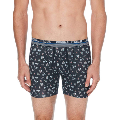 Original Penguin DRINKS PRINT 3 PACK BOXER BRIEF - Naughty Panda Outlet