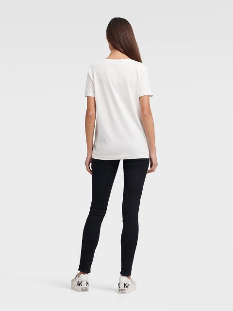 DKNY CITYSCAPE LOGO TEE - Naughty Panda Outlet
