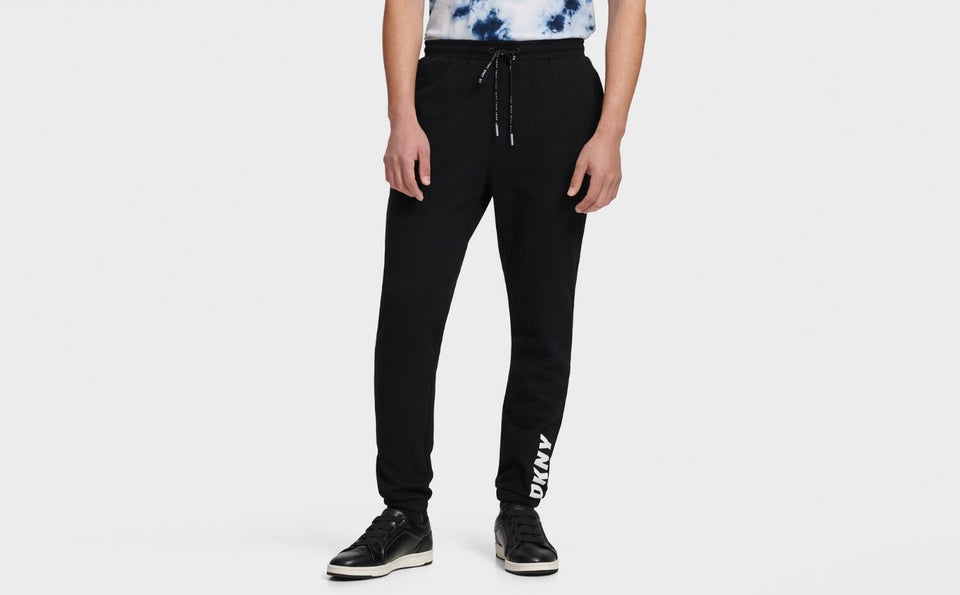 DKNY LOGO SWEATPANTS - Naughty Panda Outlet