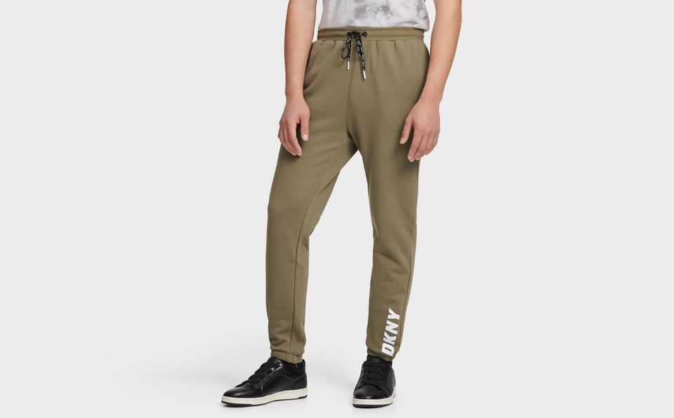 DKNY LOGO SWEATPANTS - Naughty Panda Outlet