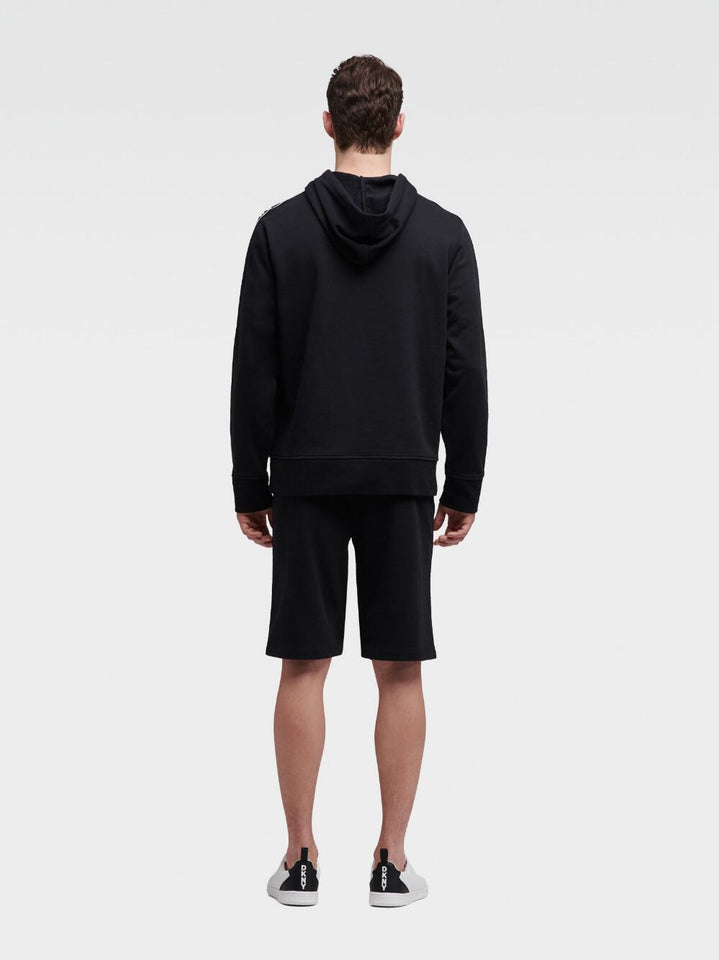 DKNY TAPED-LOGO HOODIE - Naughty Panda Outlet