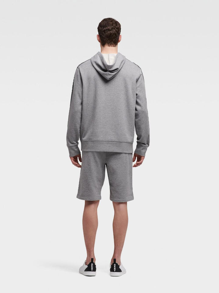 DKNY TAPED-LOGO HOODIE - Naughty Panda Outlet