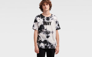 DKNY CLOUD WASH LOGO TEE - Naughty Panda Outlet