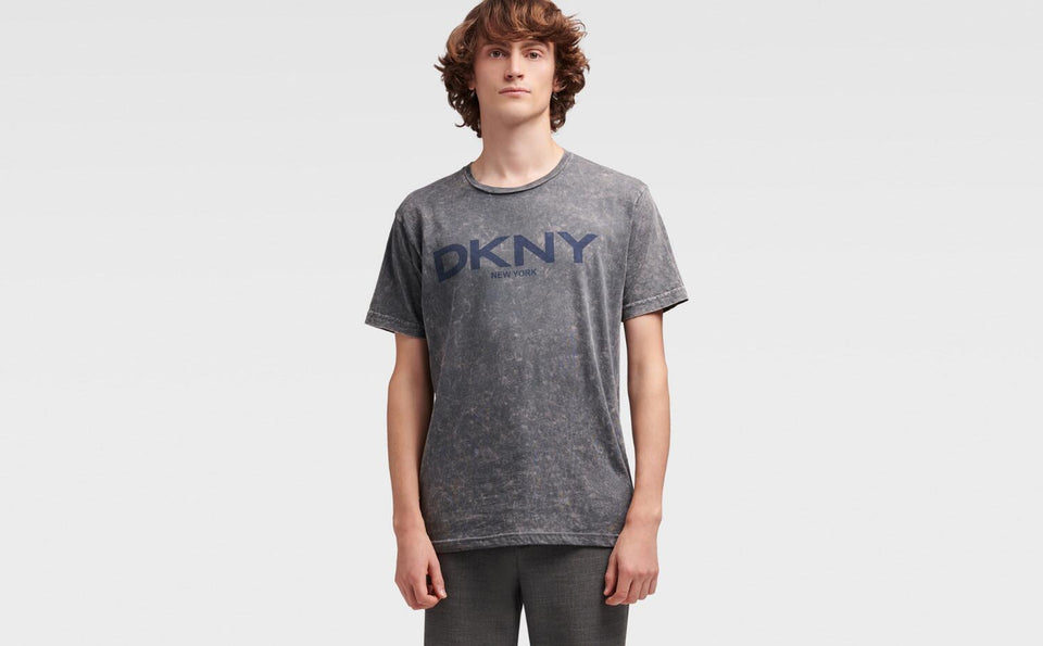 DKNY MINERAL WASH TEE - Naughty Panda Outlet