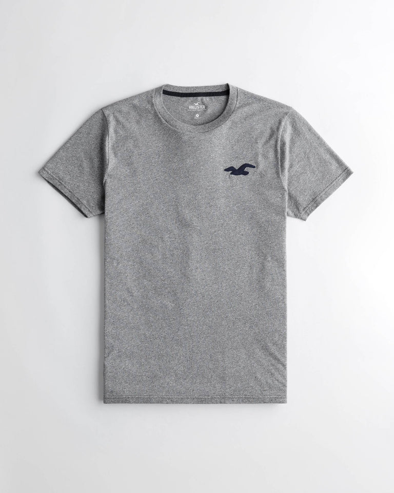 Hollister Must-Have Crewneck T-Shirt - Naughty Panda Outlet