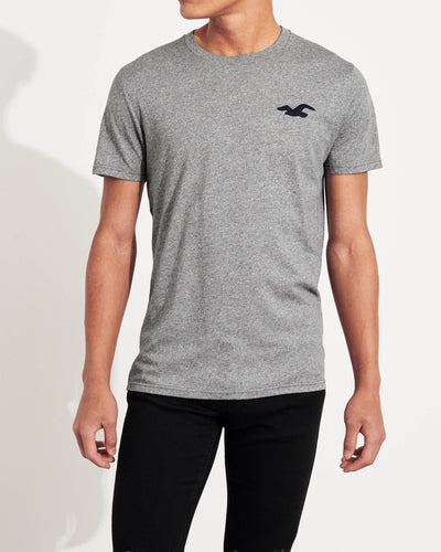Hollister Must-Have Crewneck T-Shirt - Naughty Panda Outlet