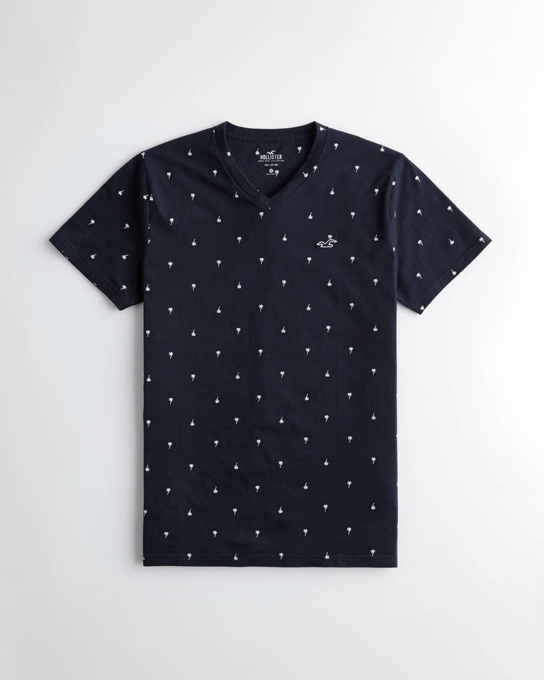 Hollister Must-Have V-Neck T-Shirt - Naughty Panda Outlet