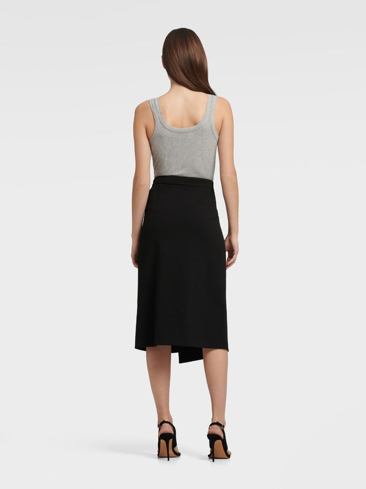 DKNY BUTTON DETAIL SKIRT - Naughty Panda Outlet