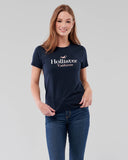 Hollister Print Logo Graphic Tee - Naughty Panda Outlet