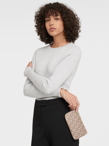 DKNY LOGO WRISTLET WITH CONTRAST PIPING - Naughty Panda Outlet