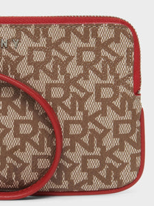 DKNY LOGO WRISTLET WITH CONTRAST PIPING - Naughty Panda Outlet