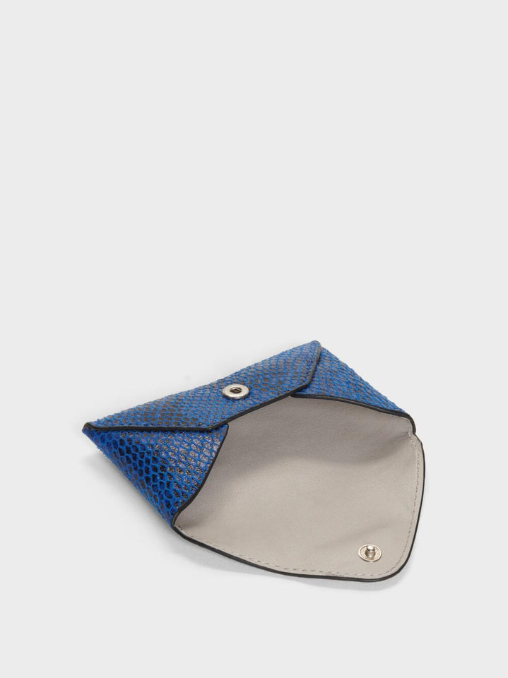 DKNY SNAKE PRINT EMBOSSED ENVELOPE CARD HOLDER - Naughty Panda Outlet