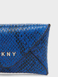 DKNY SNAKE PRINT EMBOSSED ENVELOPE CARD HOLDER - Naughty Panda Outlet