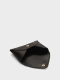 DKNY SNAKE PRINT EMBOSSED ENVELOPE CARD HOLDER - Naughty Panda Outlet