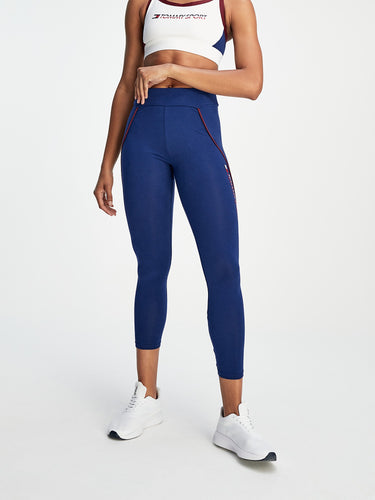 TOMMY HILFIGER CROPPED STRETCH COTTON LEGGING - Naughty Panda Outlet