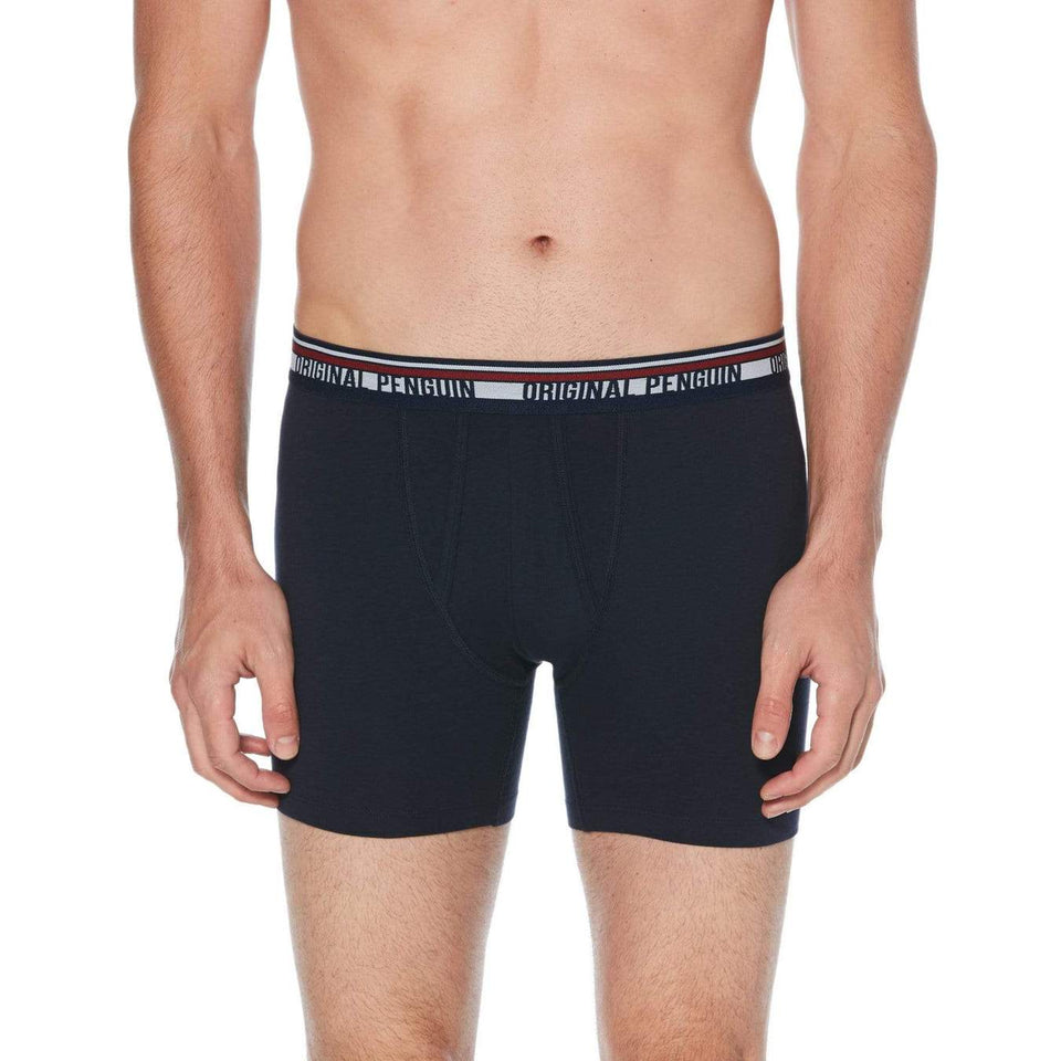 Original Penguin STRIPE 3 PACK BOXER BRIEF - Naughty Panda Outlet