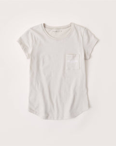 A&F Short-Sleeve Logo Tee - npoutlet