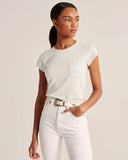 A&F Short-Sleeve Logo Tee - npoutlet