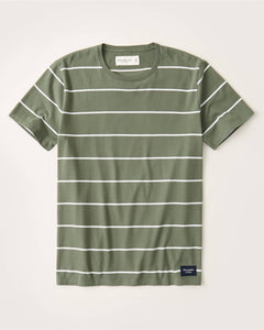 A&F Short-Sleeve Striped Tee - Naughty Panda Outlet