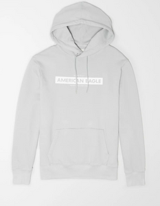 AE GARMENT-DYED GRAPHIC FLEECE HOODIE - Naughty Panda Outlet