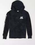 AE TIE-DYE GRAPHIC FLEECE HOODIE - Naughty Panda Outlet