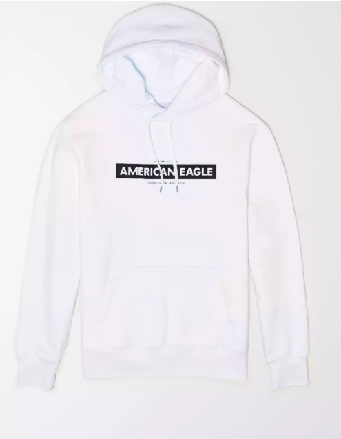 AE TIE-DYE GRAPHIC FLEECE HOODIE - Naughty Panda Outlet