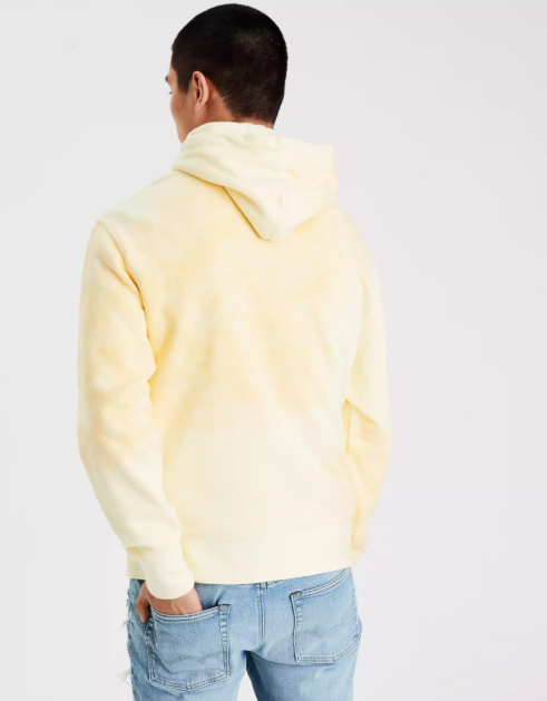 AE TIE-DYE GRAPHIC FLEECE HOODIE - Naughty Panda Outlet