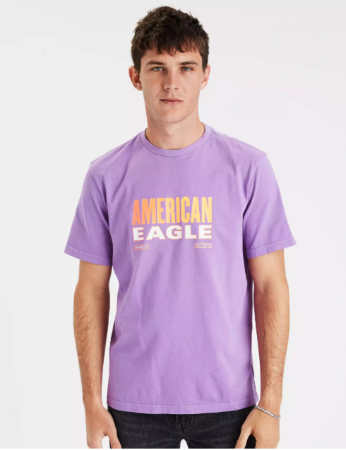 AE SUPER SOFT GRAPHIC T-SHIRT - Naughty Panda Outlet