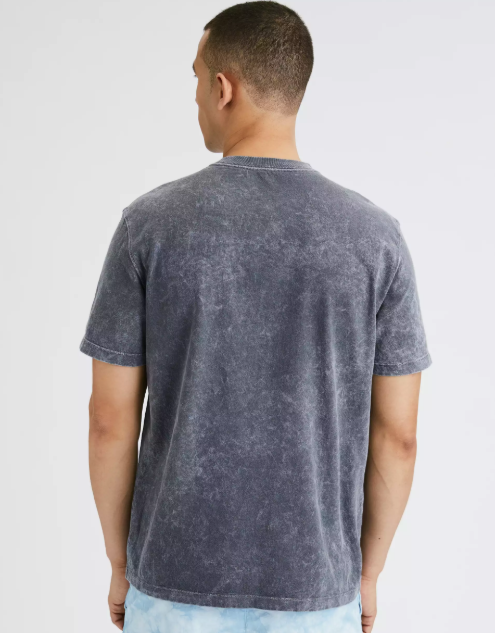 AE VINTAGE WASH DYE EFFECT POCKET T-SHIRT - Naughty Panda Outlet