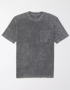 AE VINTAGE WASH DYE EFFECT POCKET T-SHIRT - Naughty Panda Outlet