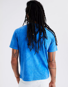 AE VINTAGE WASH DYE EFFECT POCKET T-SHIRT - Naughty Panda Outlet