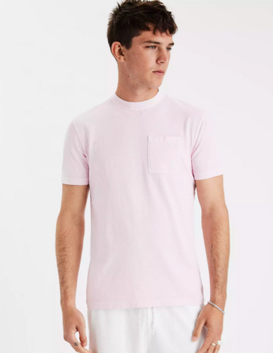 AE VINTAGE WASH DYE EFFECT POCKET T-SHIRT - Naughty Panda Outlet