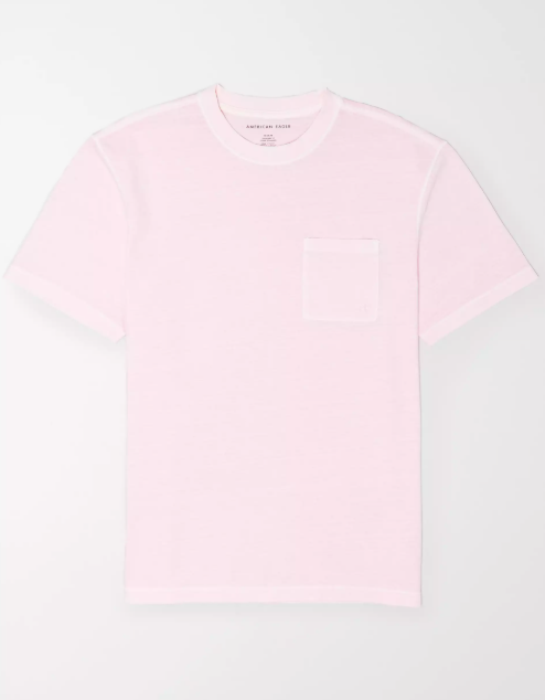 AE VINTAGE WASH DYE EFFECT POCKET T-SHIRT - Naughty Panda Outlet