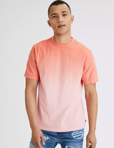 AE VINTAGE WASH DIP-DYE T-SHIRT - Naughty Panda Outlet