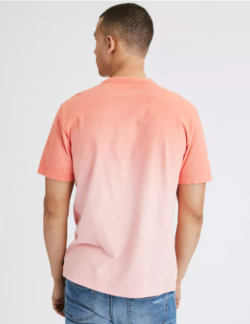 AE VINTAGE WASH DIP-DYE T-SHIRT - Naughty Panda Outlet