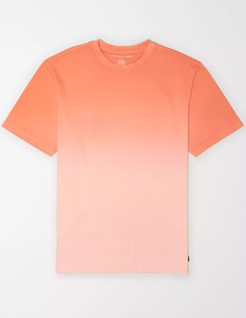 AE VINTAGE WASH DIP-DYE T-SHIRT - Naughty Panda Outlet