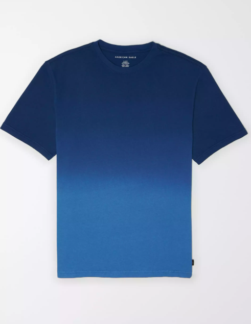 AE VINTAGE WASH DIP-DYE T-SHIRT - Naughty Panda Outlet