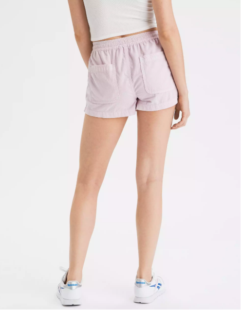 AE HIGH-WAISTED CORDUROY SPORT SHORT - Naughty Panda Outlet