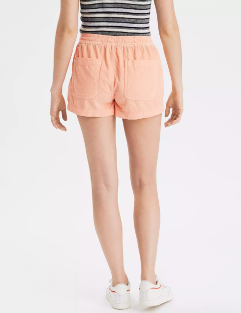 AE HIGH-WAISTED CORDUROY SPORT SHORT - Naughty Panda Outlet