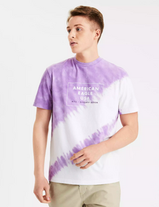 AE VINTAGE WASH TIE-DYE GRAPHIC T-SHIRT - Naughty Panda Outlet