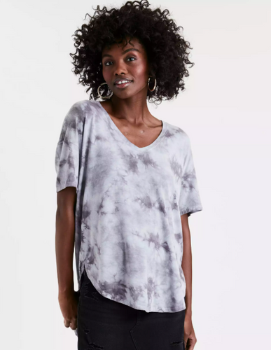 AE SOFT & V-NECK T-SHIRT - Naughty Panda Outlet