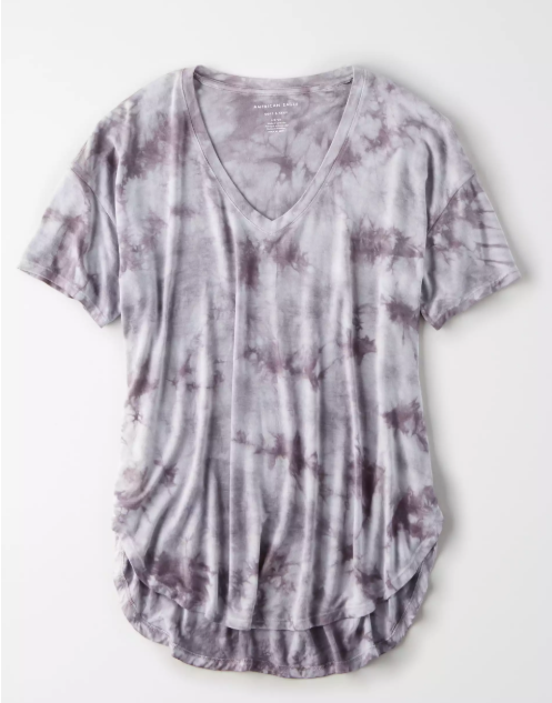 AE SOFT & V-NECK T-SHIRT - Naughty Panda Outlet