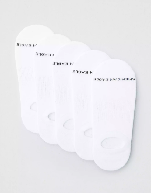 AE INVISIBLE SOCKS 5-PACK MALE - Naughty Panda Outlet